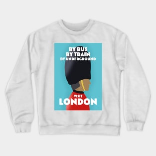 London Travel poster Crewneck Sweatshirt